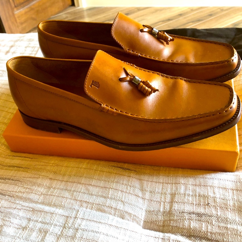 Tod's Men's Brown Scooby Doo Driving Shoes